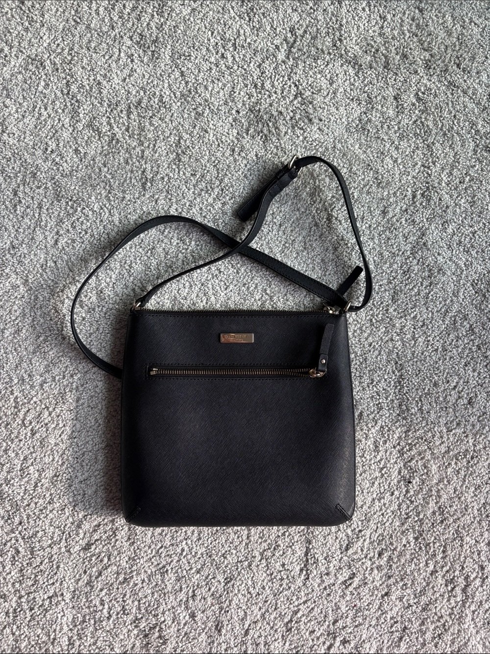 kate spade Black Crossbody Leather Shoulder Bag
